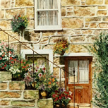 Stone Cottage painting