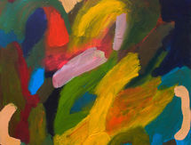 Morning - abstract painting