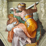 Libyan Sibyl, by Michelangelo Buonarroti